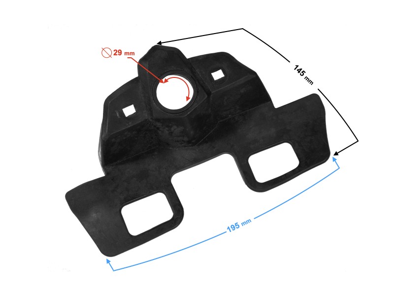 Ignition switch cover for Travel 125 motorcycle Ignition switch cover for Travel 125 motorcycle