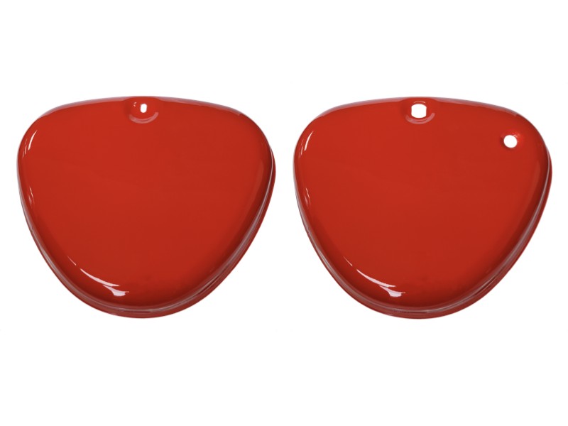 Cover - side cover set, red Simson S51 Cover - side cover set, red Simson S51