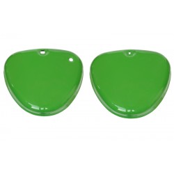 Cover - side cover set, light green Simson S51