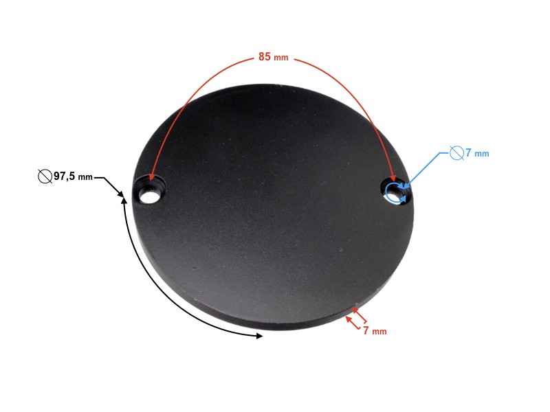 Radiator side cover for 130cc moped