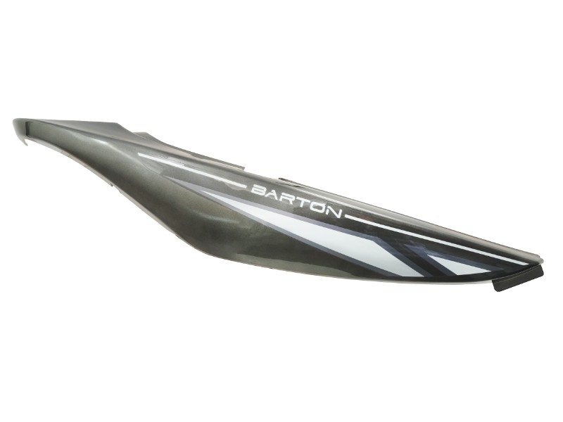 Rear right side cover, graphite for Sprint 2 moped