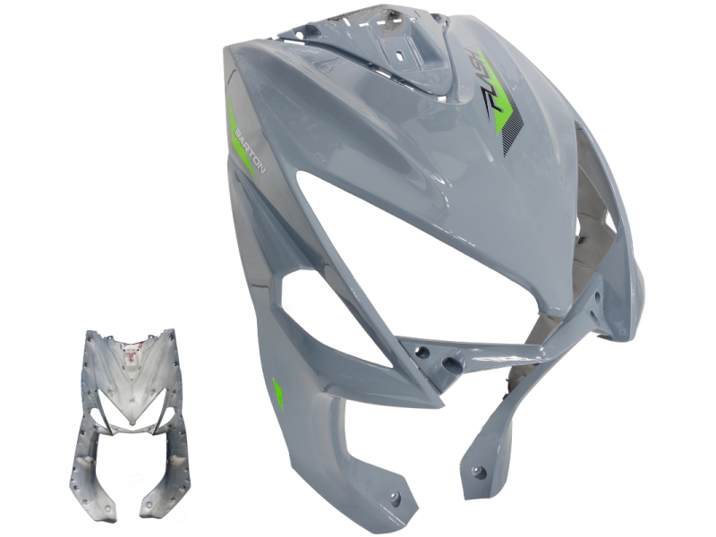 Headlamp cover gray Flash 50