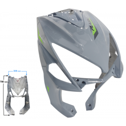 Headlamp cover gray Flash 50