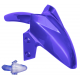 Front fender cover blue Flash 50
