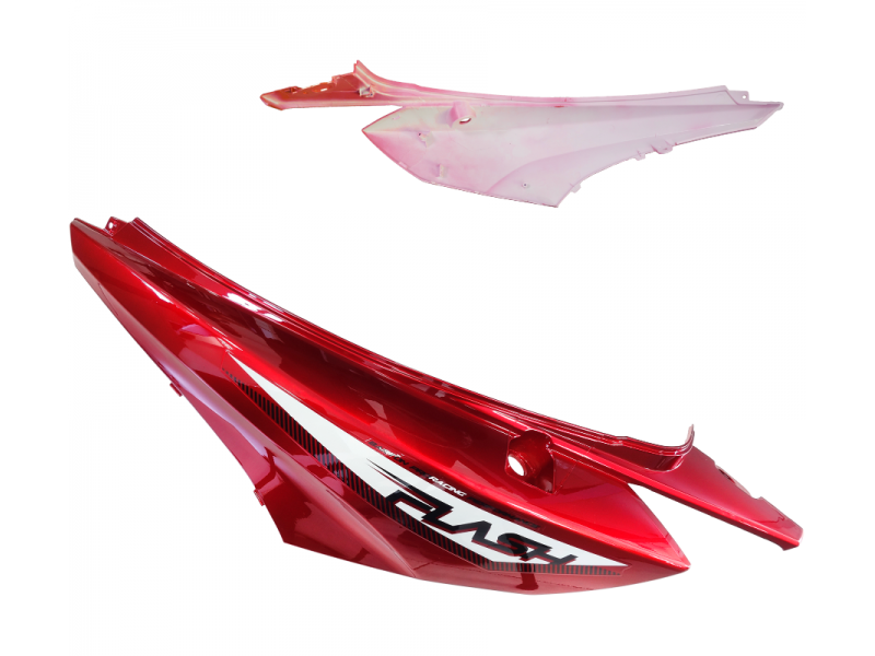 Left rear cover red Flash 50