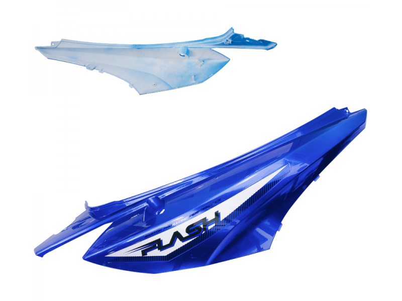 Right rear cover blue Flash 50