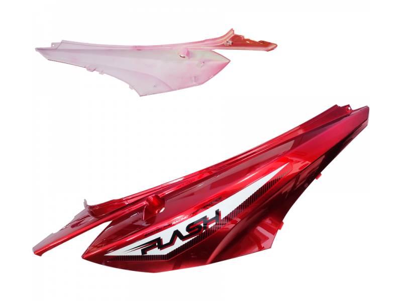 Right rear cover red Flash 50