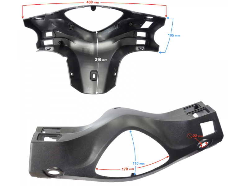 Speedometer cover Flash 50