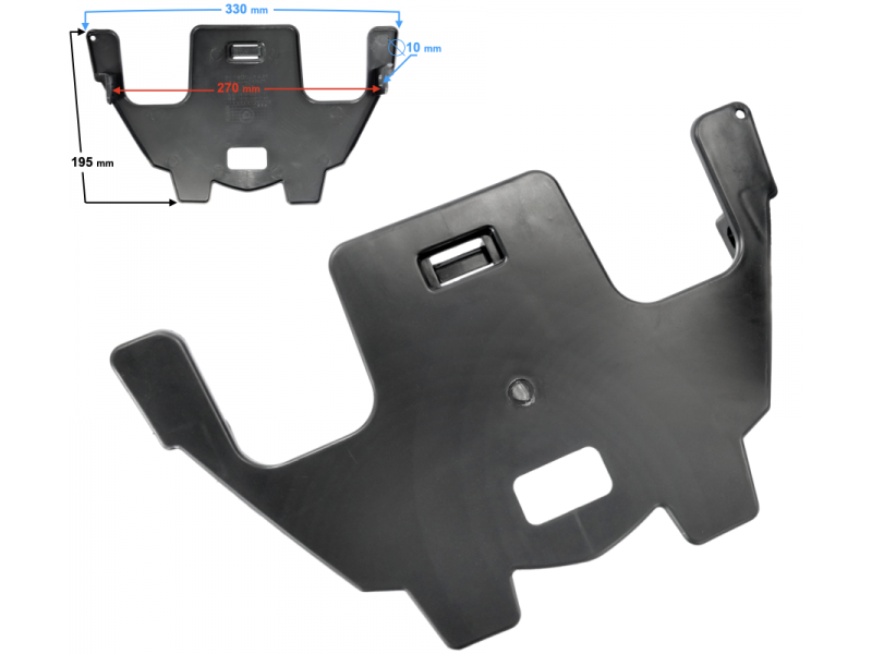 Rear connector cover Flash 50