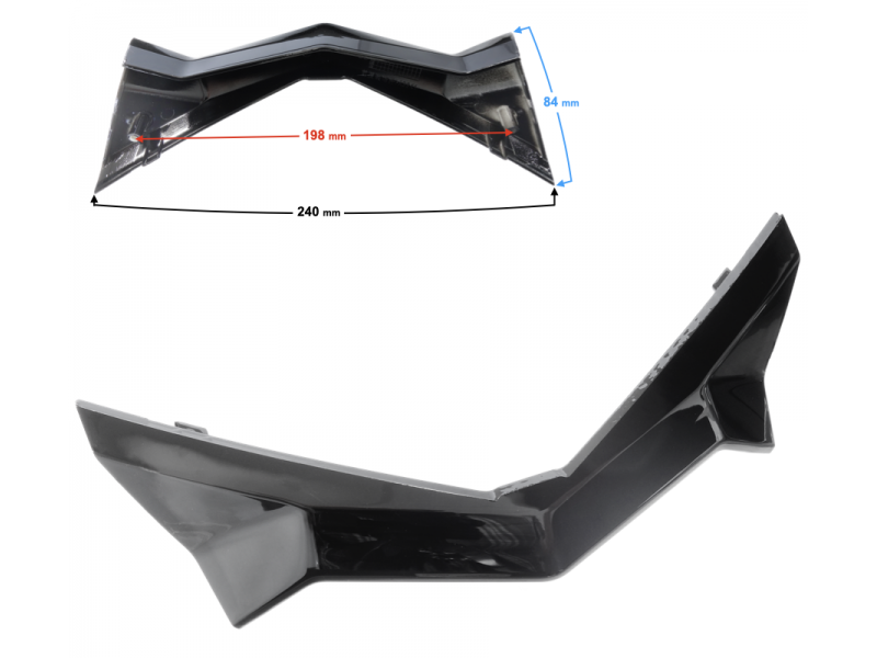 Headlight cover rear part Flash 50