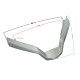 Front silver decor cover Scalpel 50