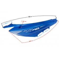 Rear right cover, blue Scalpel 50 Rear right cover, blue Scalpel 50