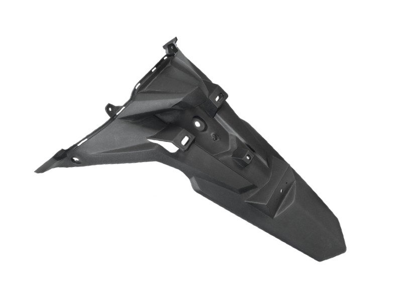 Rear fender cover, top part, black Scalpel 50