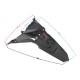 Rear fender cover, top part, black Scalpel 50