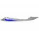 Lower left threshold cover, silver-blue Scalpel 50