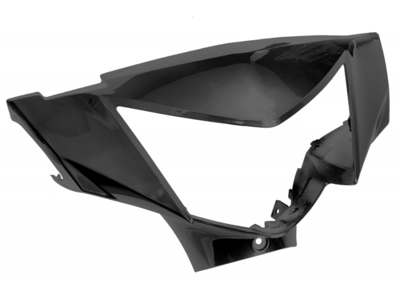 FRont headlamp cover, black Scalpel 50