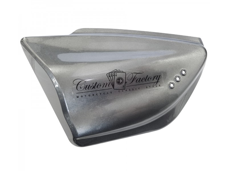 Side left cover , grey for Classic 125 motorcycle