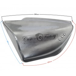 Side left cover , grey for Classic 125 motorcycle