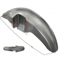 Headlight for motorcycle black Classic 125