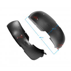 Rear fender cover (middle part) for B-Max scooter