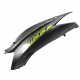 Rear left cover, black-green for Falcon 125 2 scooter