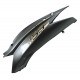 Rear left cover, black-gold for Falcon 125 2 scooter