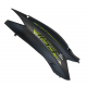 Rear right cover, black-green for Falcon 125 2 scooter