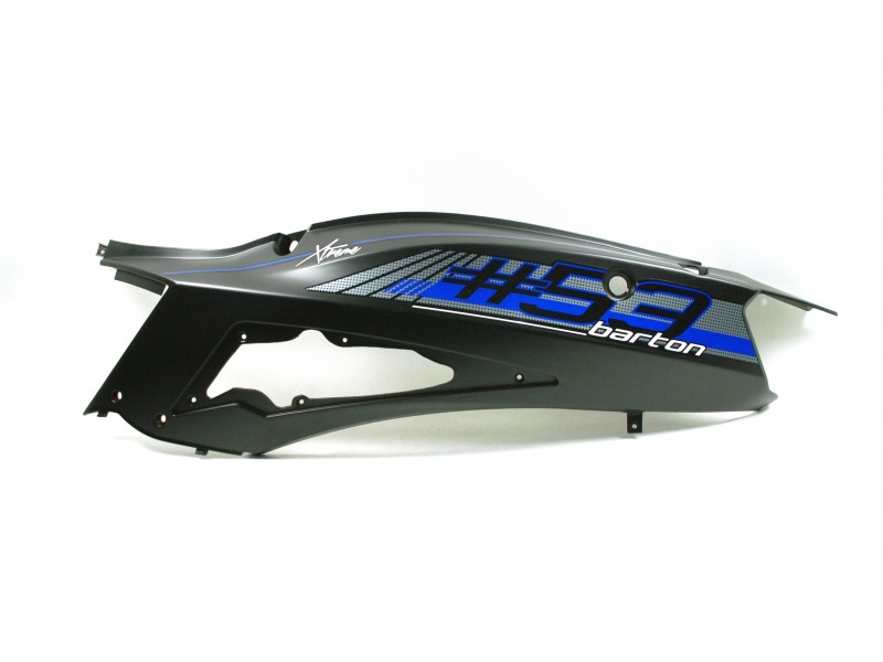 Rear left cover , black-blue for Falcon 2 scooter Rear left cover , black-blue for Falcon 2 scooter