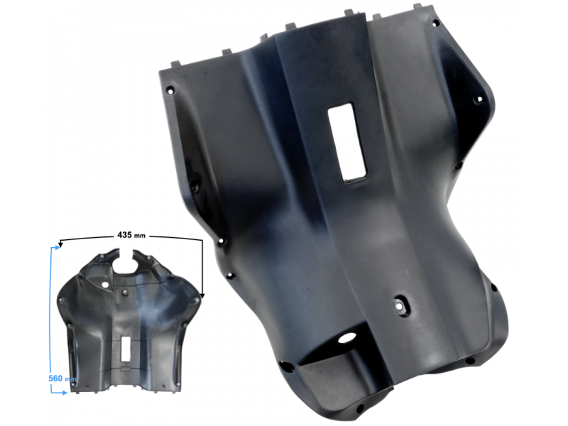 Leg cover (front) for Firefox scooter