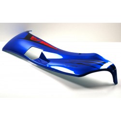 Left threshold cover, blue for Firefox scooter