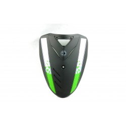 Front cover black-green for Galactic scooter