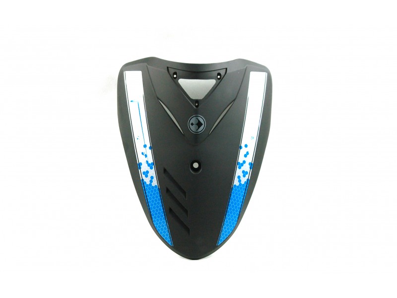 Front cover black-blue for Galactic scooter