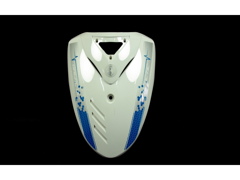 Front cover white-blue for Galactic scooter