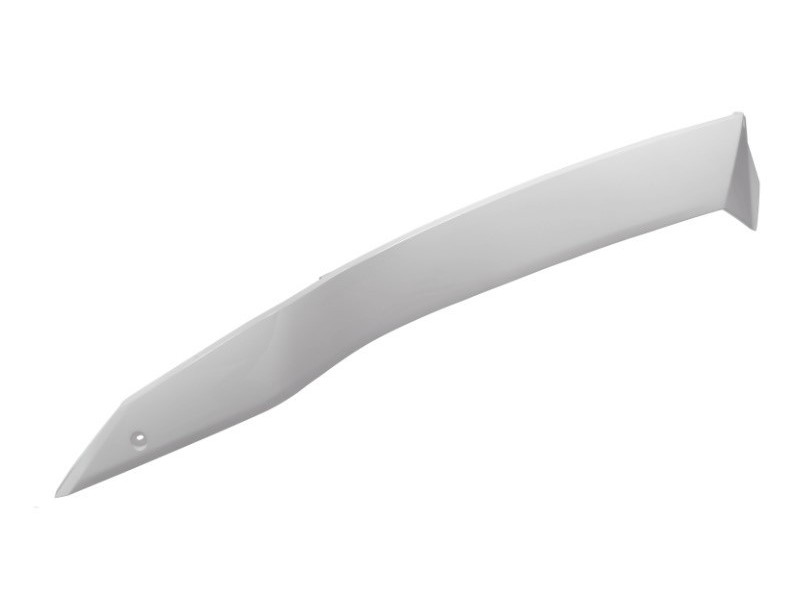Left seatpost cover, white for E-Max scooter