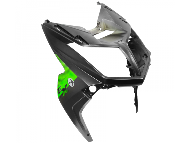 Headlamp cover, graphite for E-Max scooter