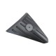 Front decor cover, top part, graphite for E-Max scooter Front decor cover, top part, graphite for E-Max scooter
