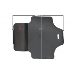 Wheel arch cover for E-Max scooter