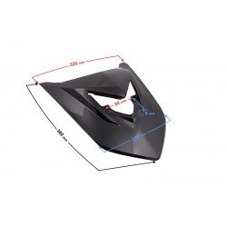 Headlamp cover, black for Energy scooter