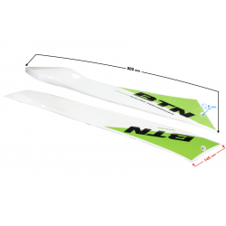 Cover - Front fender, white for Energy scooter Cover - Front fender, white for Energy scooter