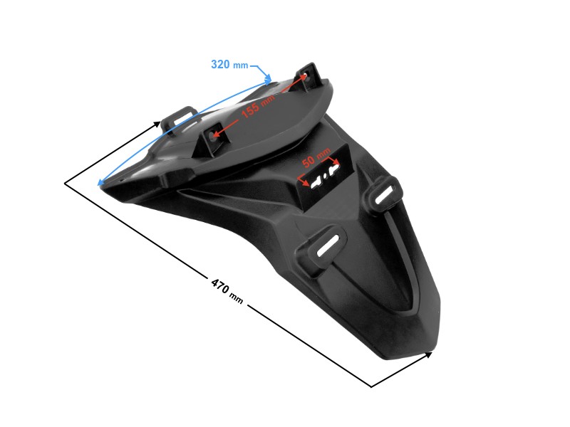 Cover - rear fender for Energy scooter