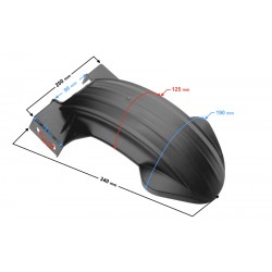 Cover - wheel arch for Energy scooter