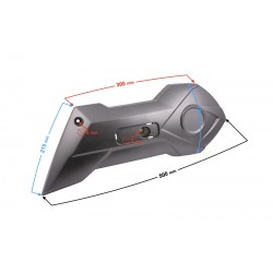 Rear left shock absorber cover, graphite for E-Max scooter Rear left shock absorber cover, graphite for E-Max scooter
