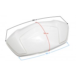 Seatpost cover , white for E-Max scooter