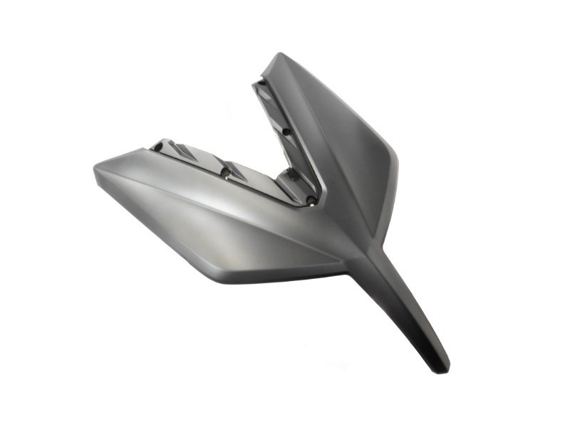 Front cover decor, bottom part, graphite for E-Max scooter
