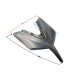 Front cover decor, bottom part, graphite for E-Max scooter