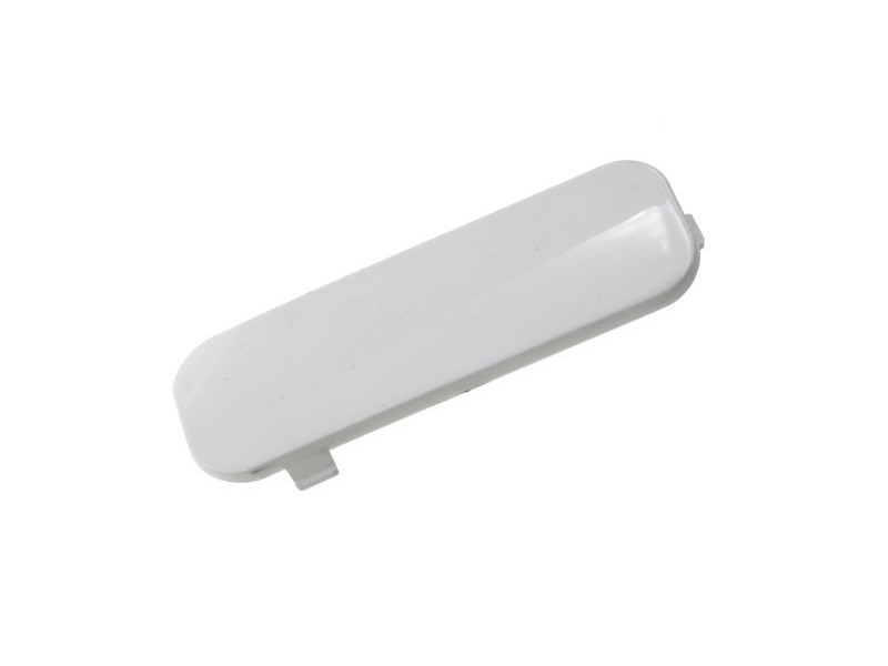 Shock absorber cover decor, right, white for E-Max scooter