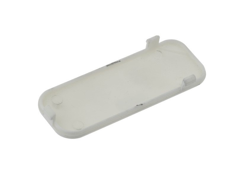 Shock absorber cover decor, right, white for E-Max scooter