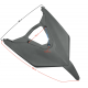 Front cover décor, bottom part for scooter E-MAX ONE graphite