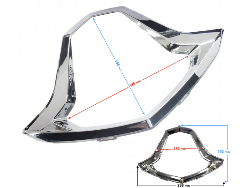 Decor of speedometer cover E-max ONE