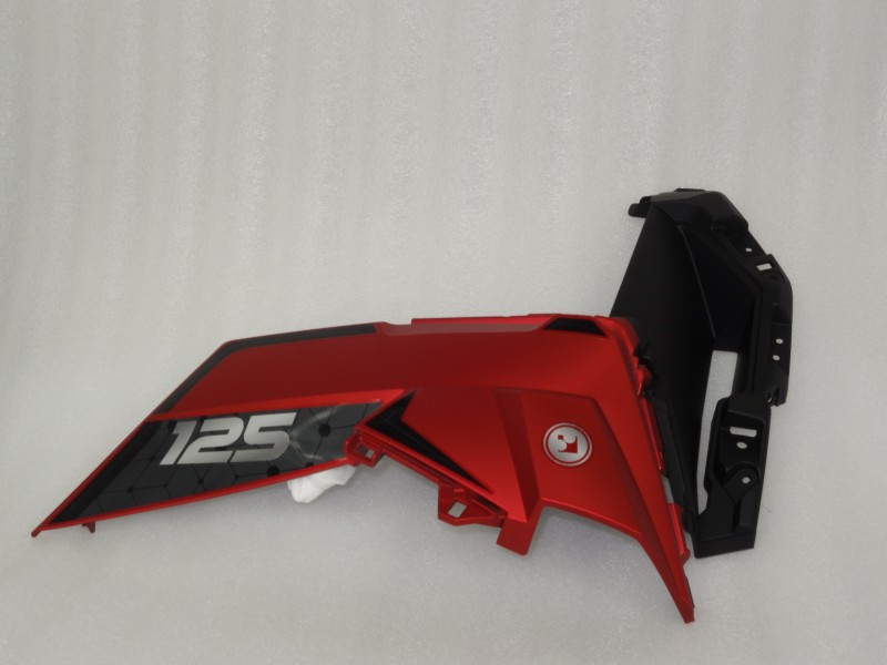 Right front side indicator housing red Xplore 125